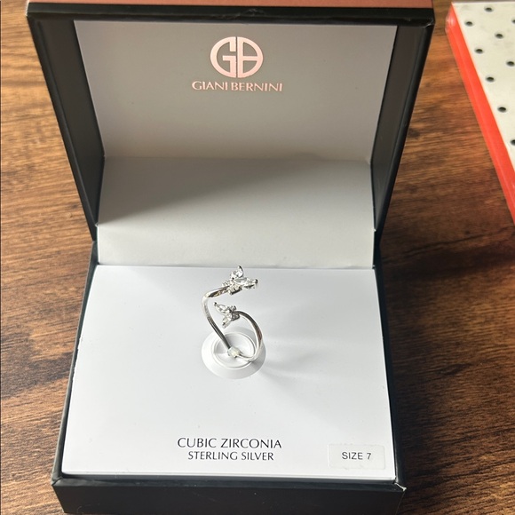 Giani Bernini Jewelry - Giani Bernini Butterfly 🦋 Silver Ring with Cubic Zirconia